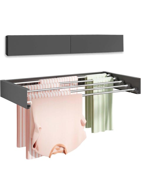 The folding wall drying rack is the perfect choice for small spaces or homes looking for organization and style. ce (80 cm)