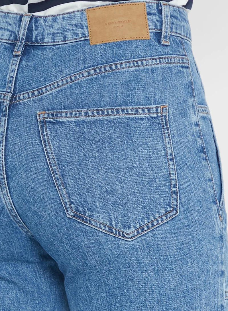 VERO MODA Pocket Detail Straight Jeans
