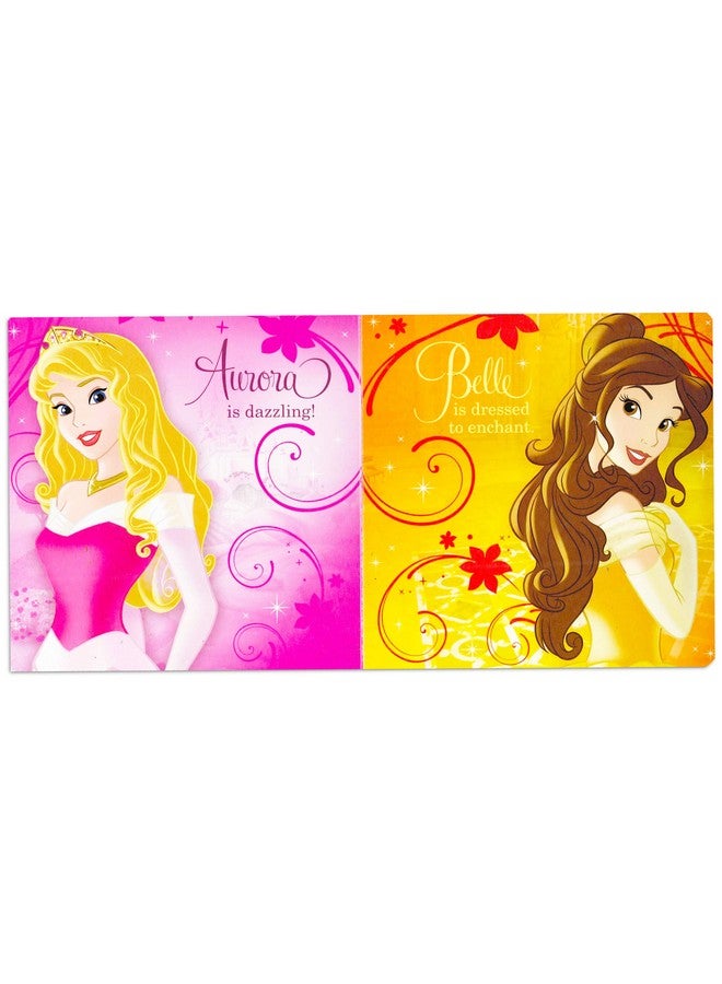 Bendon Disney Frozen Princess Board Book Set Storybook Set Featuring Anna, Elsa, Belle, Ariel, Cinderella, and More - Image 2