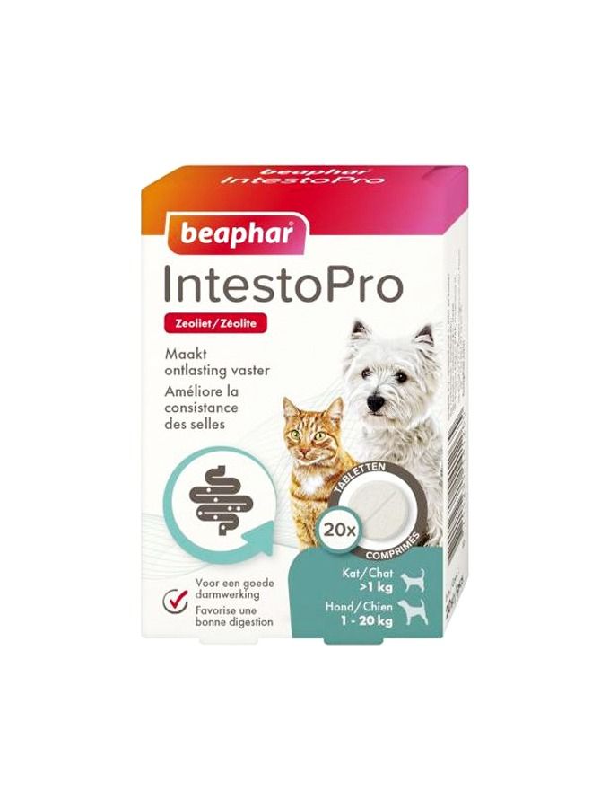 beaphar انتسترو برو للقطط والكلاب 20 قرص