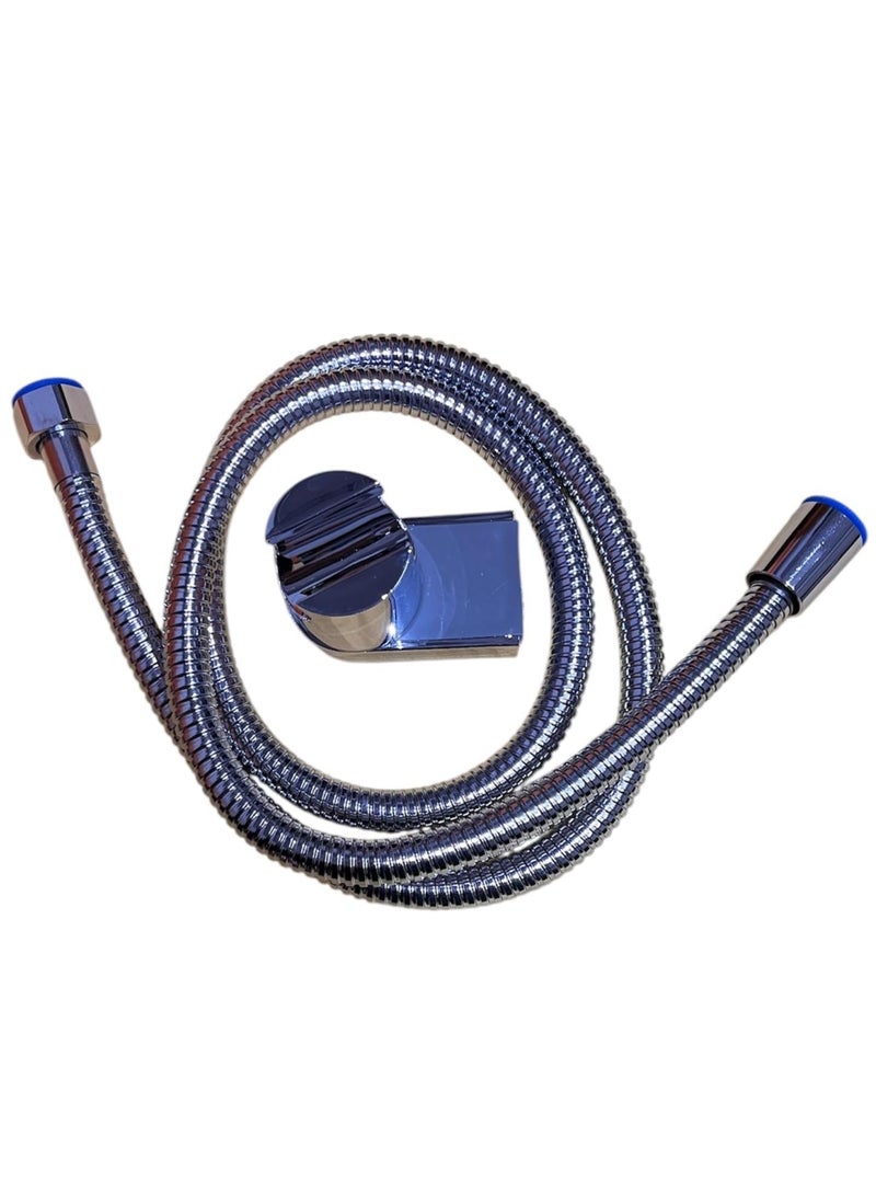 High Quality Handheld Spray Shower Head with 1.5m Stainless Steel Thermal Hose - Image 3