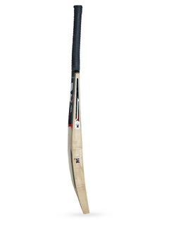 MG Kashmir Willow Ultimate Cricket Bat for Light/Hard Tennis and leather Ball with Cover-Black/Red  - Image 4