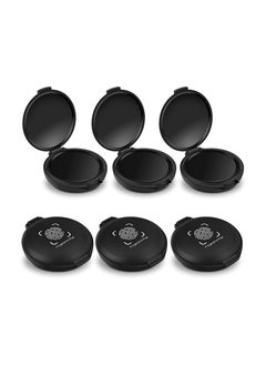 Y&D Fingerprint Ink Pads, Thumbprint Pad for Notary Supplies Identification Security Id Cards Black, Without Fading Office Workers and Business Owners(6 Pack)  - Image 1