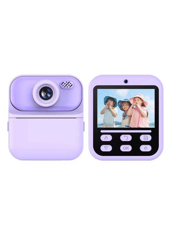 ELTRAZONE Kids Instant Print Digital Camera – HD Dual Lens with 2.4-Inch Screen, Portable Zero-Ink Thermal Printing Photo Camera for Boys & Girls Ages 3–12, USB Rechargeable, Fun Gift for Children - Image 1