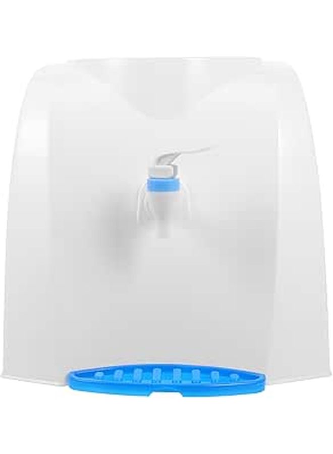 BESTYASH Mini Portable Water Cooler Dispenser for Countertop Office Outdoor Use White - Image 1