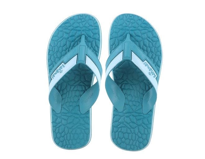 BAHAMAS Men's Flip Flops BHG-257 Navy Blue & Sky | Lightweight Comfortable Daily Use Slippers for Gents | Anti-Slip Sole (Green, UK Footwear Size System, Adult, Men, Numeric, Medium, 8) - Image 4