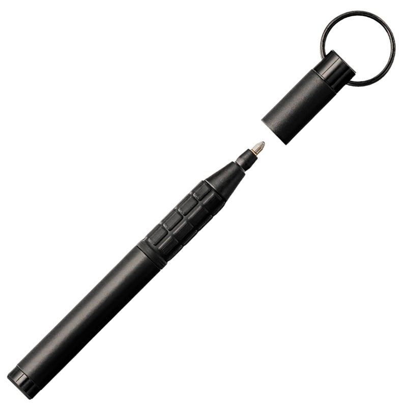Fisher Space Pen Trekker Space Pen, Ballpoint, Brass, Matte Black, Black Ink, Gift Box - Image 1