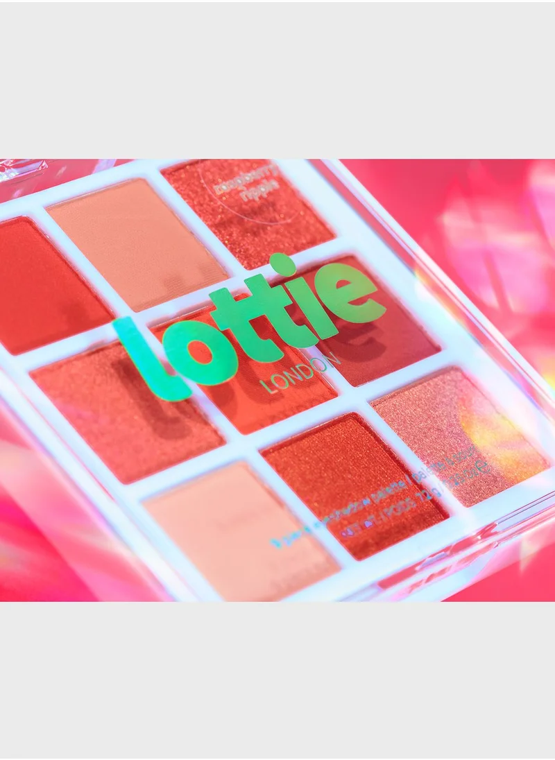 Lottie Eyeshadow Palette - Raspberry Ripple Pinks