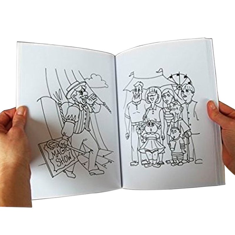 Magic Makers Magic Coloring Book Trick Magicians Choice 8.5 x 11 inches - Image 2