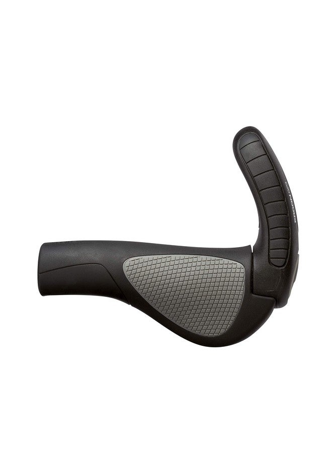 ERGON Gp3 Ergonomic Bike Handlebar Grips With Medium Size Bar End Support ; Regular Shifter Large - Image 3