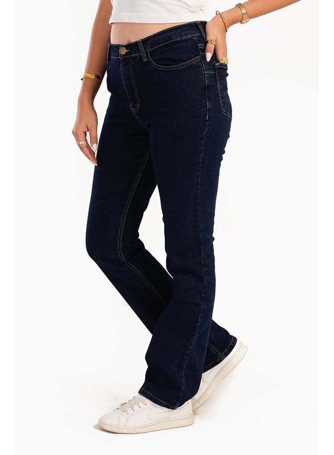 Carina Cotton Denim Pants - Image 2
