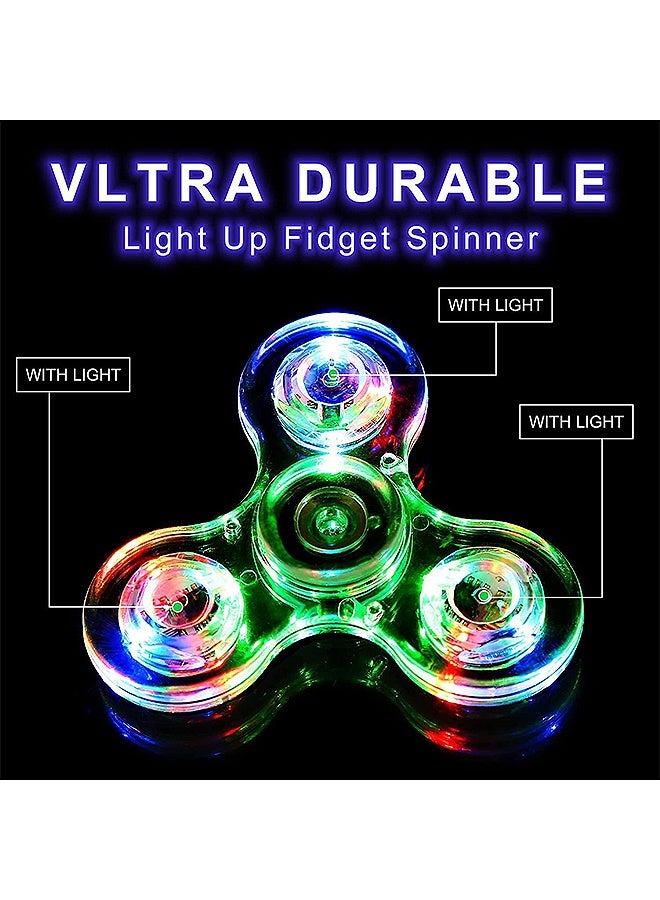 إم إكس إن اثنان من البشريات - Light Up Sensory Toys Kids Cids -Whithd Axiety Streety Teftts Glow in I. Dark Park Favors Clasroom Prizes. - Image 3