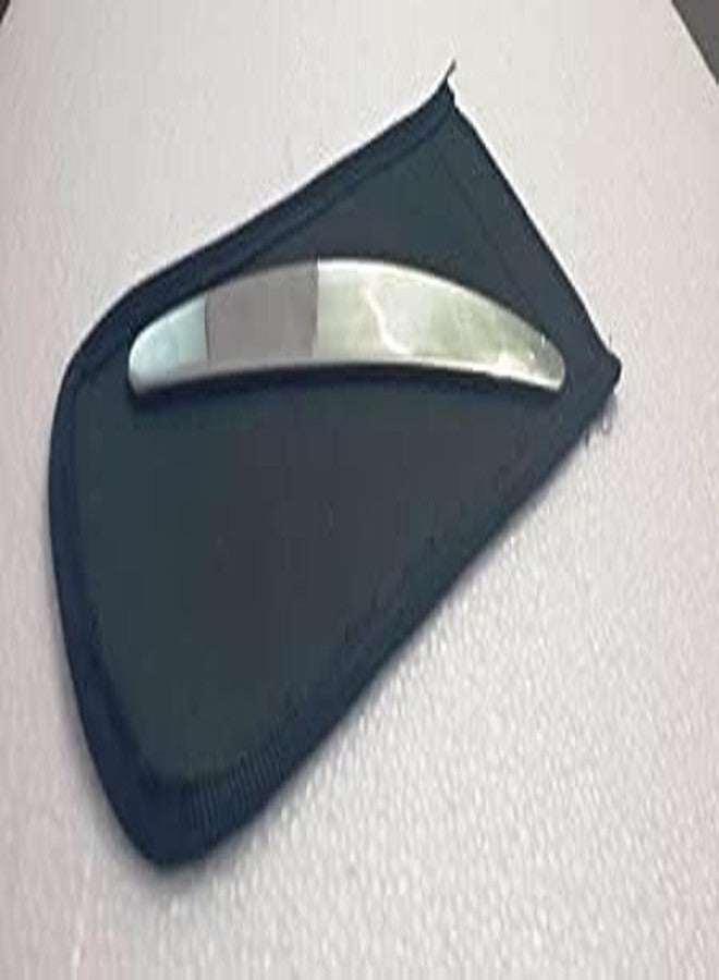 آر آي معدات Ri الطبية والعلاج الطبيعي، أدوات IASTM للعلاج الطبيعي، أداة IASTM للعلاج الطبيعي، أخصائي تقويم العمود الفقري، تقنيات غراستون، أخصائيو تقويم العظام، أداة تحرير اللفافة العضلية | أدوات IASTM من الفولاذ المقاوم للصدأ | شكل حرف C - Image 1