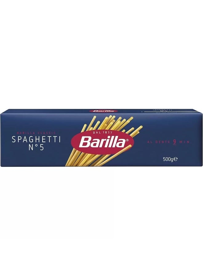 Barilla Barilla Classic Spaghetti No 5 Noodles- 500gms