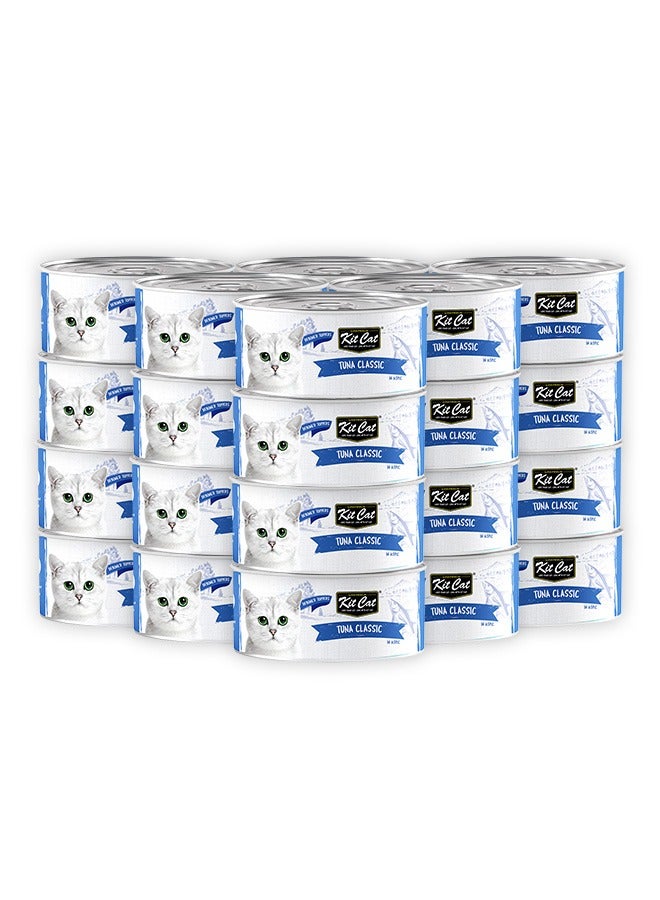 Kit Cat Tuna Classic Cat Wet Food - 80GM (Pack Of 24) - Image 1