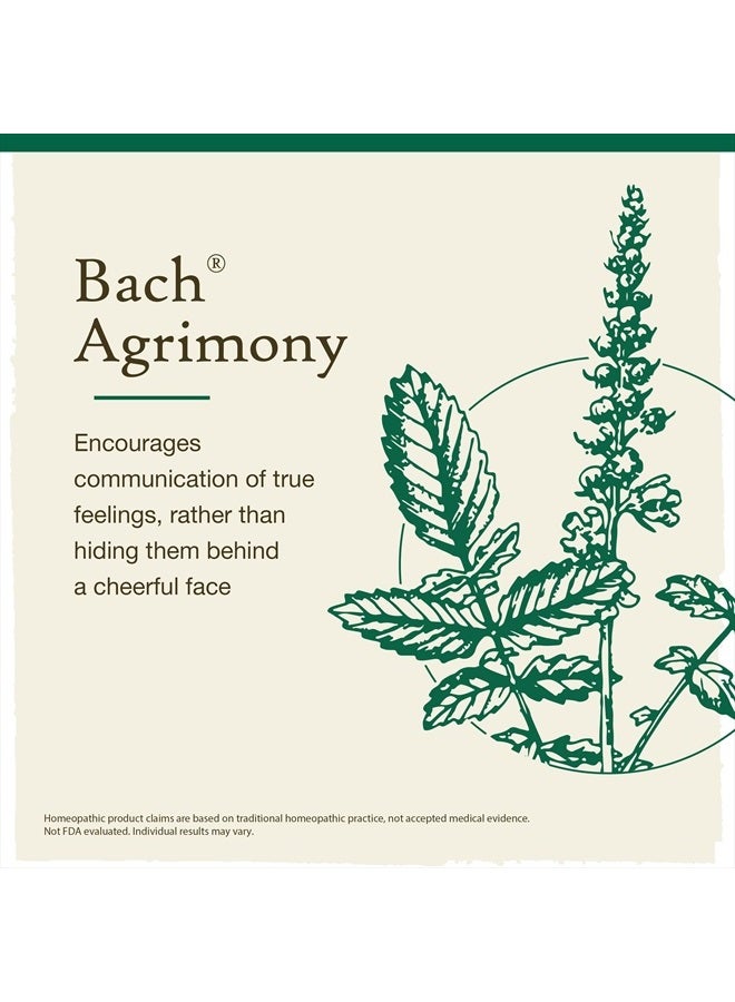 Bach Original Flower Remedies, Agrimony for Open Communication, Natural Homeopathic Flower Essence, Holistic Wellness and Stress Relief, Vegan, 20mL Dropper  - Image 3