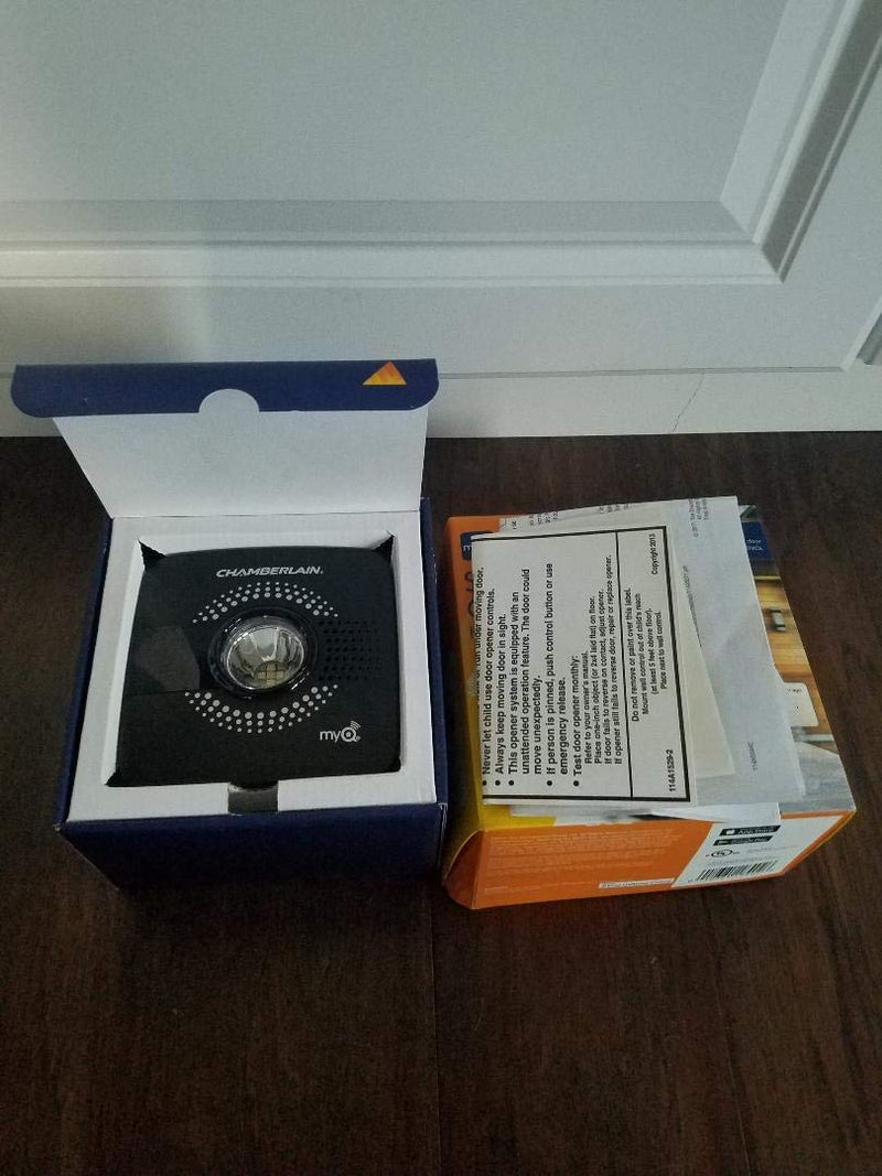 Chamberlain MyQ Smart Garage Hub - Wi-Fi enabled Garage Hub with Smartphone Control, Model MYQ-G0301, Old Version, Black - Image 3