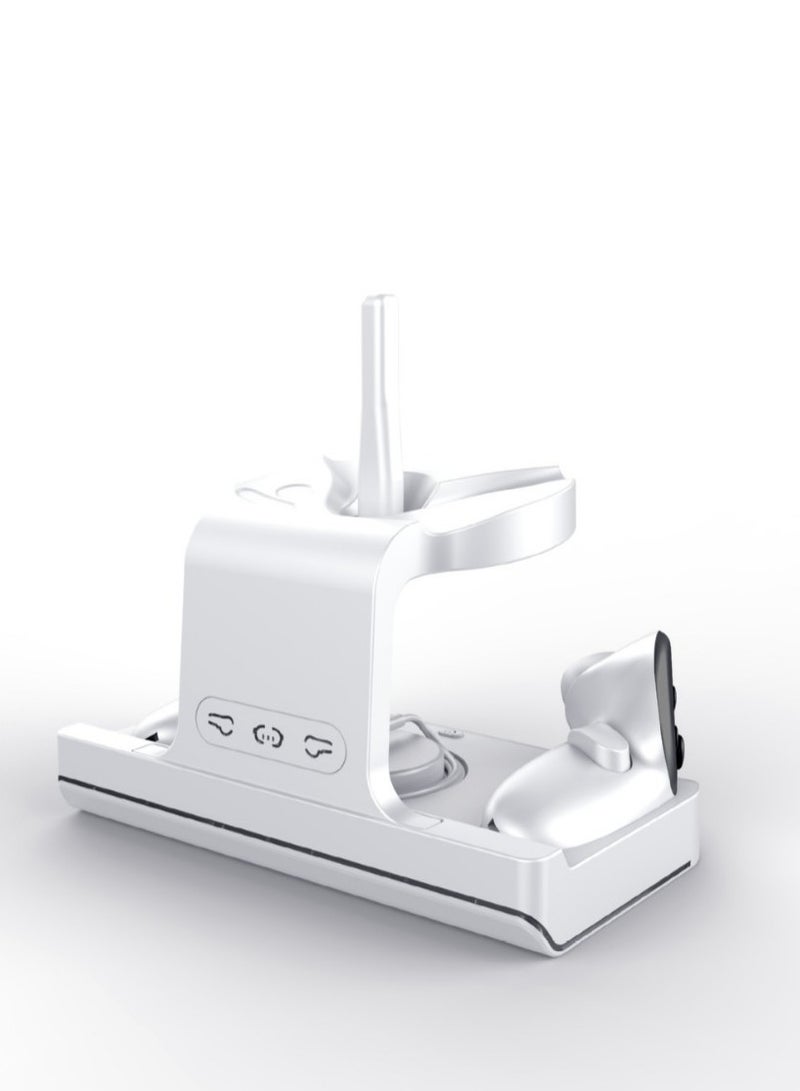 Meta Quest 3S/Quest 3 Wireless Magnetic Fast Charging Stand Compatible with VR Headset and Controller - Image 4