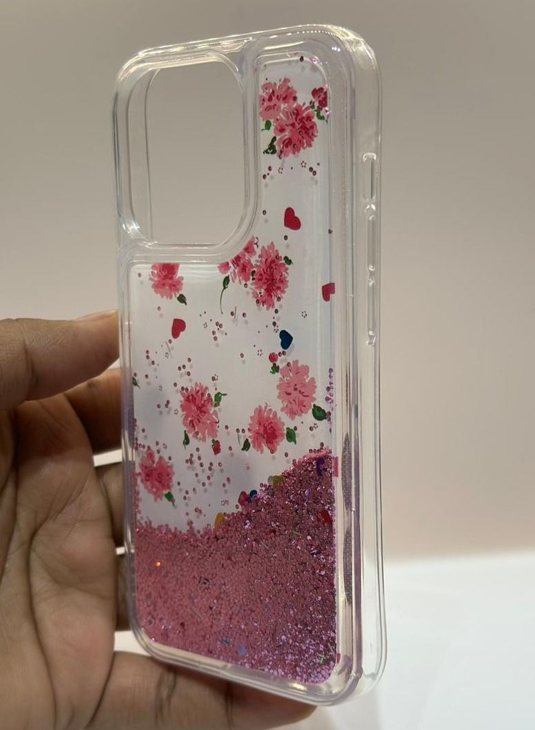 ipefet iphone 14 pro back cover for girls and women pink colour - Image 2