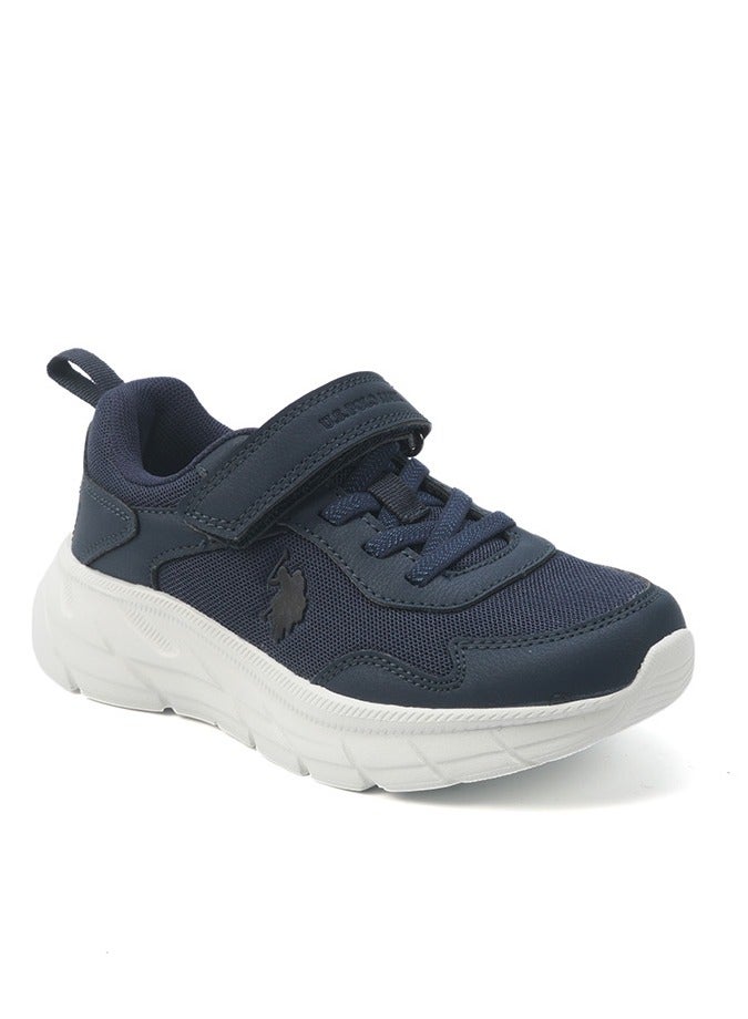 U.S. Polo Assn. Kids' Navy Velcro Strap Sneakers – Easy-On, Day Fun for Little Explorers!  - Image 3