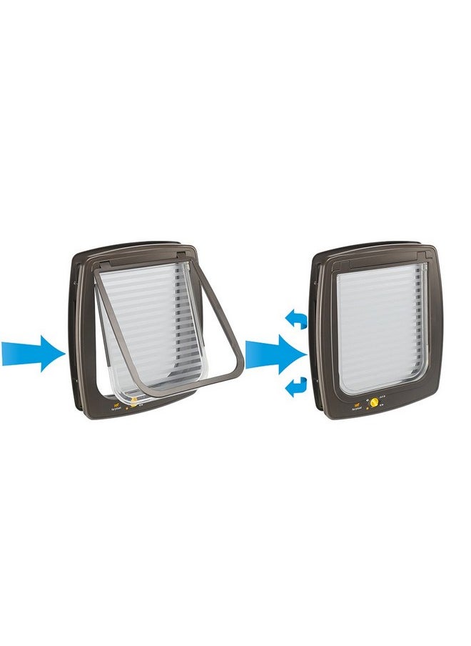 Ferplast Ferplast Cat and Dog Flap Swing 11, Brown  - Image 3