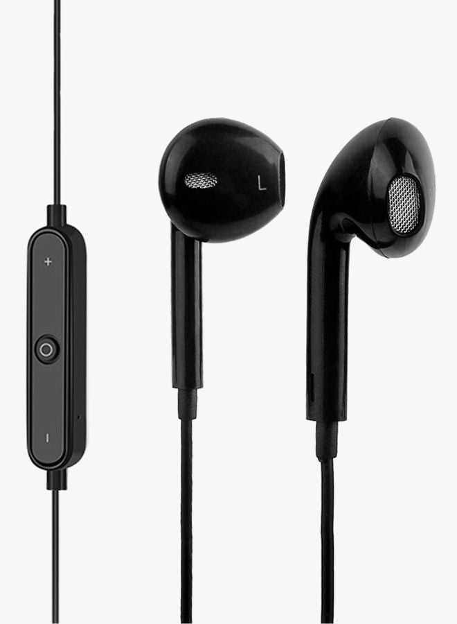 NIBEMINENT Bluetooth Stereo In-Ear Headset With Microphone Black  - Image 2