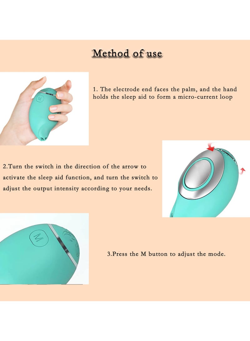 Excefore Sleep Aid Device, Physical Sleep Aids, Hand-held Nighttime Sleep Aid Device, MicroCurrent Intelligent Relieve Anxiety Depression Fast Sleep Instrument, Natural Sleep Aid Device, Sleep Help - Image 5