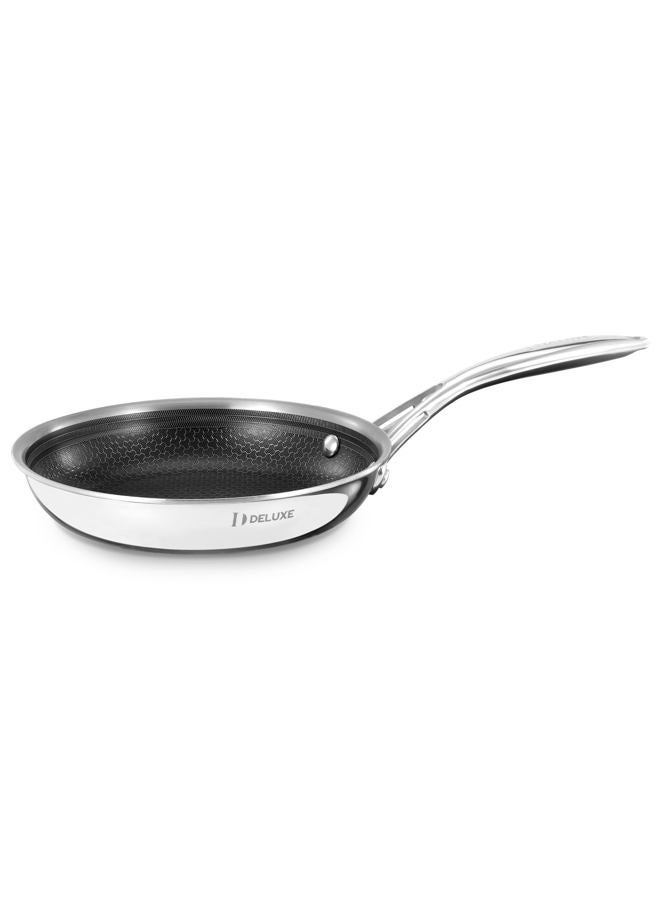 Deluxe Hybrid Ceramic Nonstick 8-Inch Fry Pan, Skillet with Stay-Cool Handles, Dishwasher&Oven Safe, PFOA Free Compatible with All Cooktops - Image 1