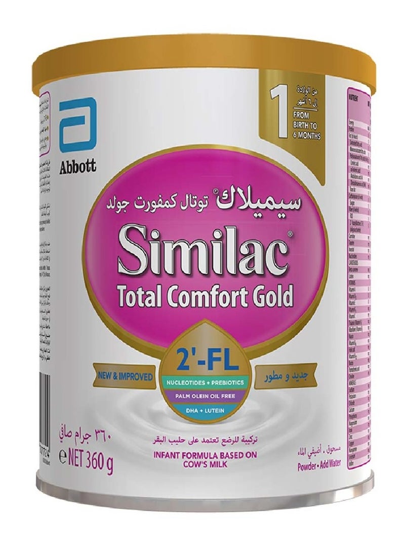 Similac - Total Comfort Gold Stage 1 360G - Image 1