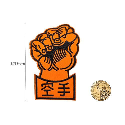 Cute-Patch Miyagi-do Karate Embroidered Iron on Patch - Image 2
