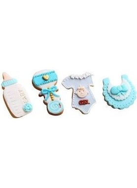 CICI - Plastic Baby Cookie Mold Set 9 Pieces - Image 1