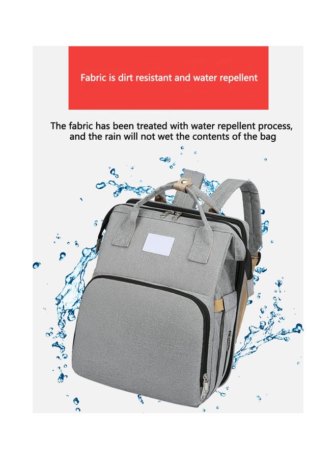 Kidle Multi Functional Large Capacity Folding Baby Bag Portable Mommy Backpack - Image 5