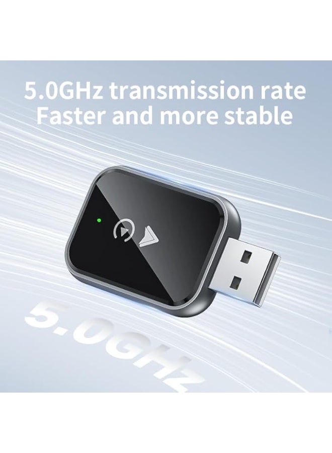 2-in-1 Wireless CarPlay & Android Auto Adapter - Converts Factory Wired Systems to Wireless - Plug & Play Dongle for iPhone & Android Phones - Image 4