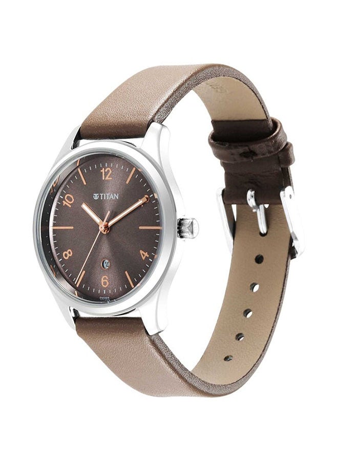 TITAN Trendsetters Brown Dial 2639Sl12  - Image 3