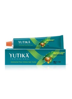 Yutika Professional Creme Hair Color 100Gm Dark Brown 3.0  - Image 2