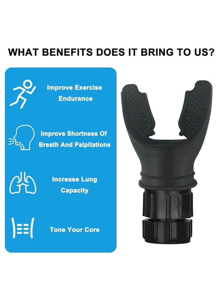 Breathing Lung Trainer - Oxygen Flow Breathing Trainer Lung Trainer Equipment to Improve Lung Capacity Handheld Lung Expansion Training Tools for Respiratory Therapy - Image 5