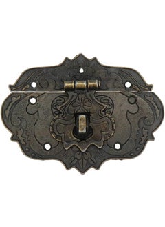 Teclican Antique Decorative Hasp Clasp Latch Lock Wooden Box Latch Lock Clasp Small Size 76mm x 57mm3 x 224 2  - Image 1