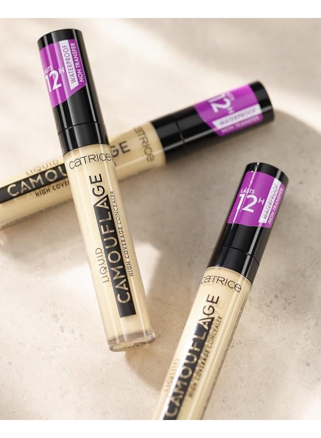 كاتريس كونسيلر سائل بتغطية كاملة من كاتريس كوموفلاج - رقم. 300 اصفر - Image 4