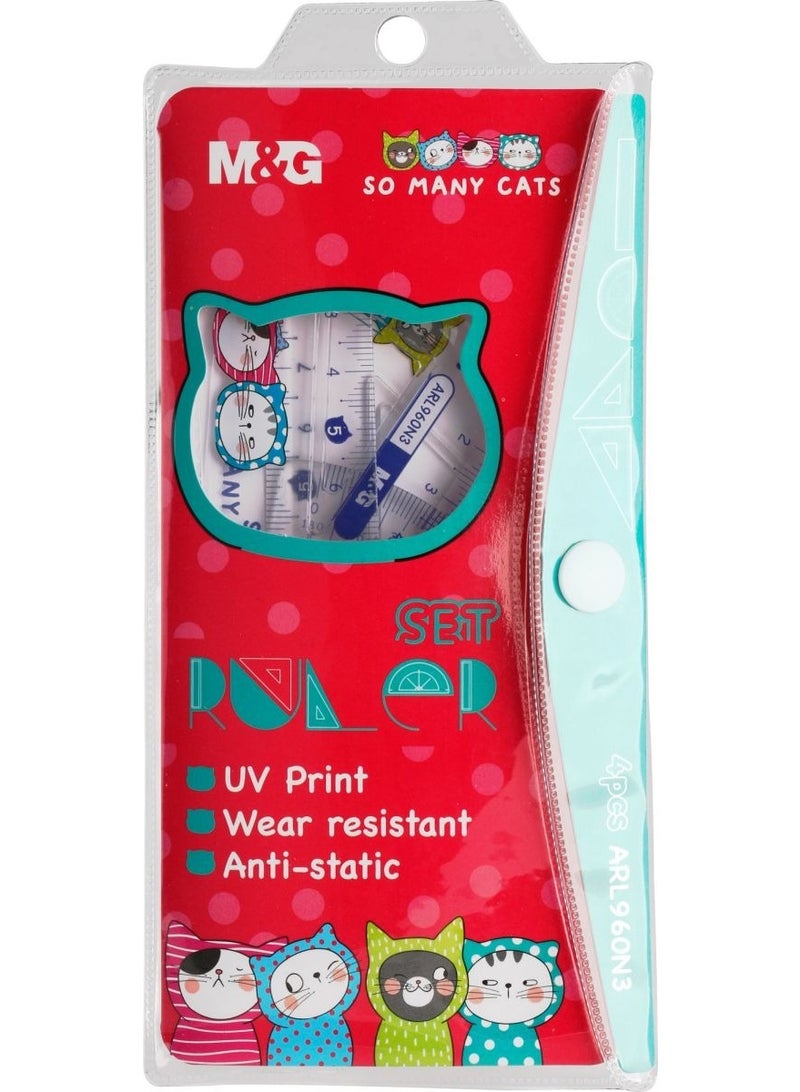 ام اند جي مجموعه هندسيه من ام اند جي تاتي اربع قطع - Image 1