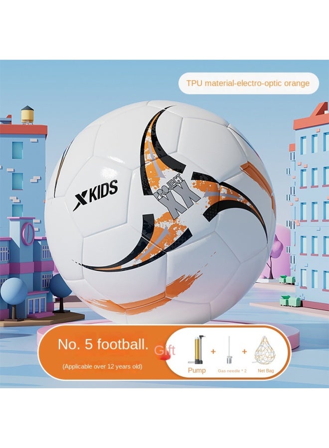 إكستيب كرة قدم رسمية للأطفال، مقاس 5 لطلاب المدارس الابتدائية، مقاس 4 للمراهقين وطلاب المدارس الإعدادية، كرة تدريب احترافية للمباريات - Image 2