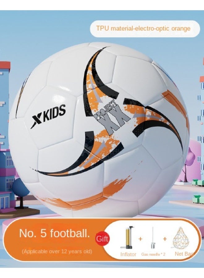 إكستيب كرة قدم رسمية للأطفال، مقاس 5 لطلاب المدارس الابتدائية، مقاس 4 للمراهقين وطلاب المدارس الإعدادية، كرة تدريب احترافية للمباريات - Image 1