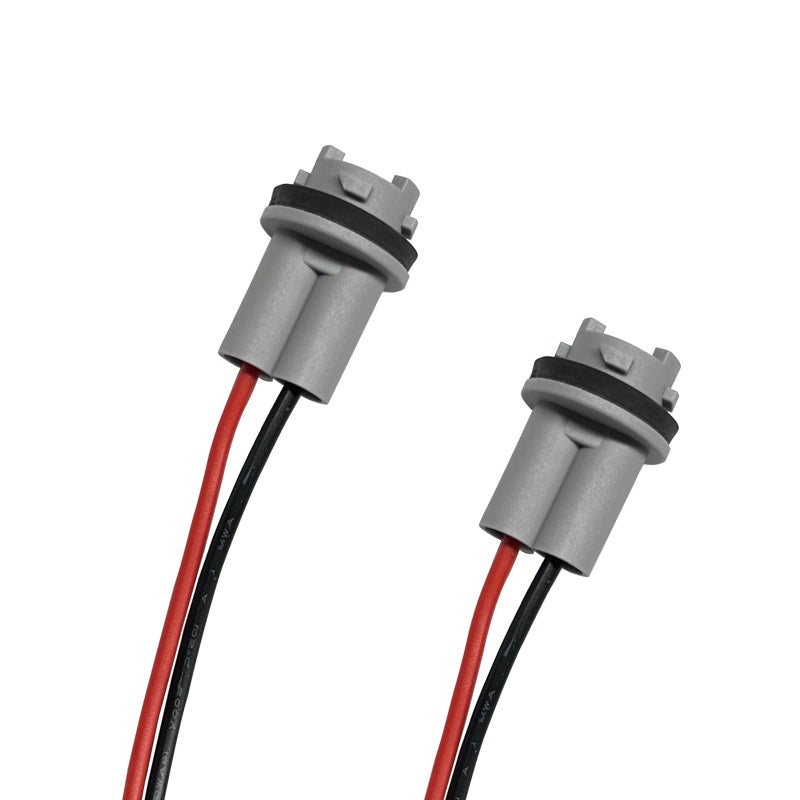 UHANBUT T15 Bulb Socket Pigtail Wiring Harness Adapter 912 920 921 PreWire Socket Connector Nylon Base Sockets Adapter for Headlight Turn Signal Light Reverse Light Retrofit or Replacement 2PCS - Image 3