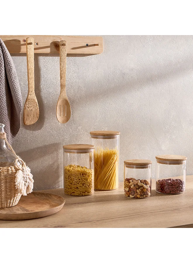 Home Box La Natura Borosilicate Glass Jar 1.45 L
