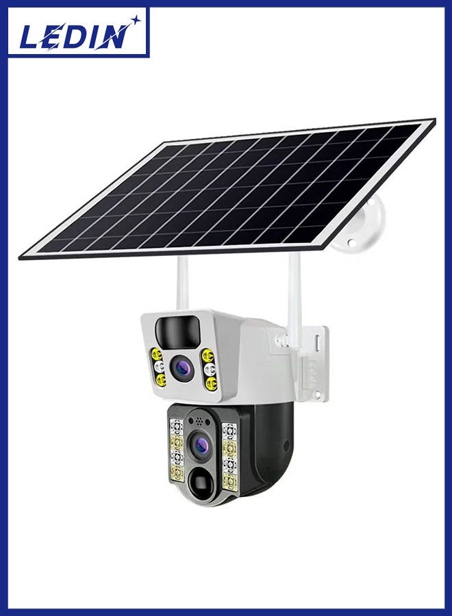 ليدين LEDIN Solar Security Camera Dual Lens 4 g