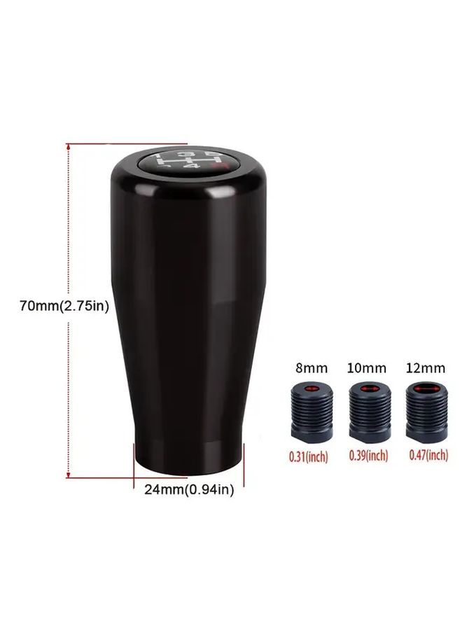 Blue Universal 5 Speed Car Gear Shifter Knob Manual Automatic Shift Lever - Image 2