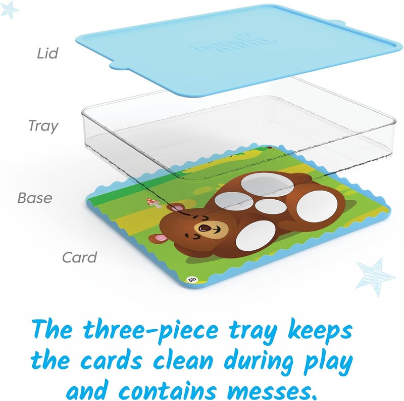 hand2mind Create Your Play Sensory Tray​, Loose Parts Play, Fine Motor Skills Toys for 3 Year Old, Scissor Skills, Occupational Therapy Tools, Sensory Trays with Lids, Preschool Learning Activities - Image 4