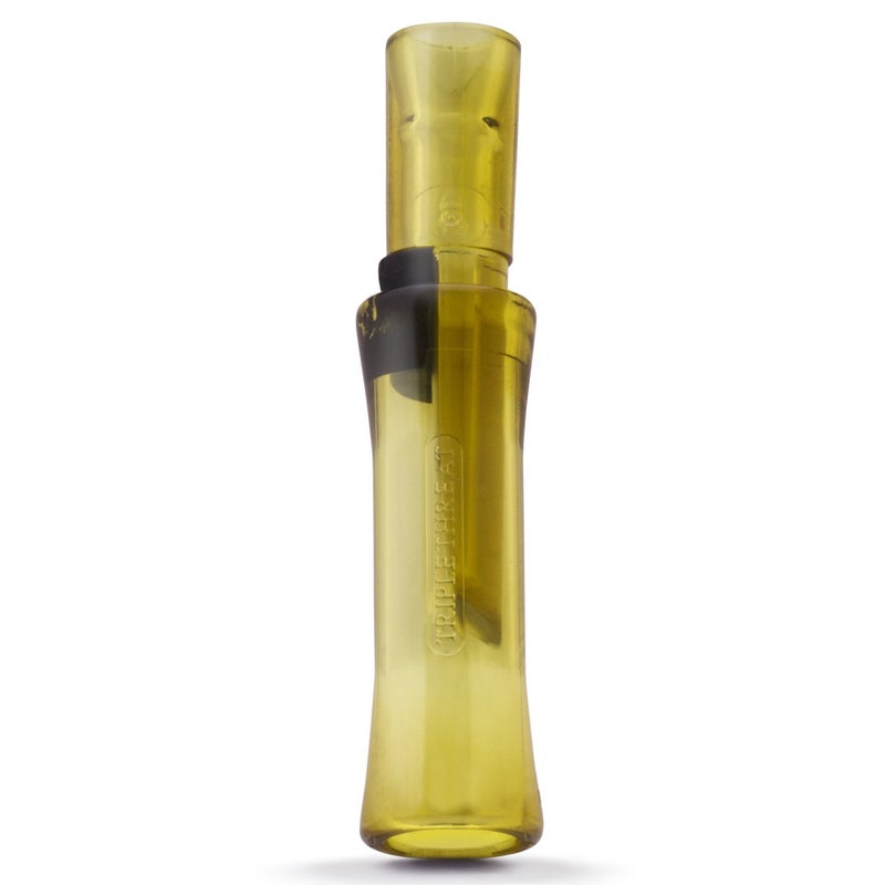Duck Commander Classic Duck Calls - Triple Threat Duck Call â€“ Polycarbonate, Triple Reed, Nasally Raspy Tone, Mallard Hen - for Waterfowl Hunting - Image 1