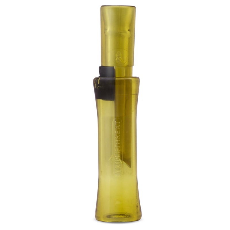 Duck Commander Classic Duck Calls - Triple Threat Duck Call â€“ Polycarbonate, Triple Reed, Nasally Raspy Tone, Mallard Hen - for Waterfowl Hunting - Image 2