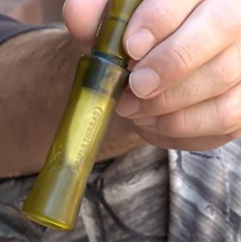 Duck Commander Classic Duck Calls - Triple Threat Duck Call â€“ Polycarbonate, Triple Reed, Nasally Raspy Tone, Mallard Hen - for Waterfowl Hunting - Image 4