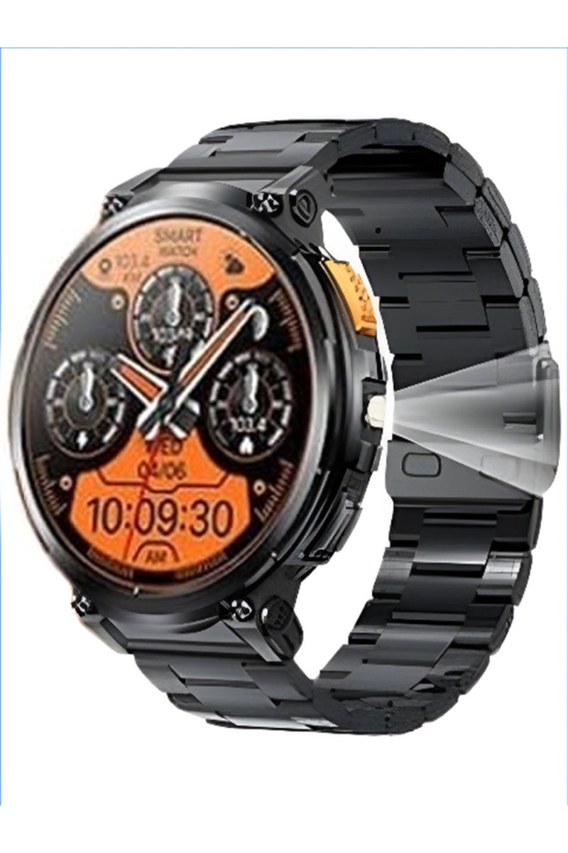 Haino Teko RW-57 Max Waterproof Smartwatch With Large Screen AMOLED Display Built in Flash Light 3 P - Image 2